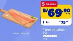 Makro Vadimar filete de salmón 1-2 oferta