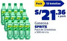 Makro Sprite gaseosa oferta