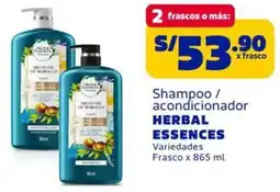 Makro Herbal essences shampoo / acondicionador variedades frasco oferta