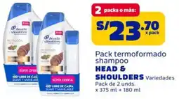 Makro Head & shoulders pack termoformado shampoo oferta