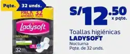 Makro Ladysoft toallas higiénicas nocturna oferta
