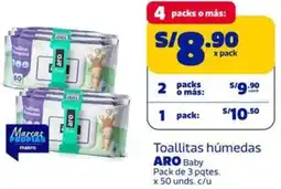 Makro Aro toallitas húmedas baby oferta