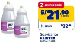 Makro Klintex suavizante galón oferta