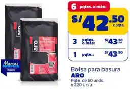 Makro Aro bolsa para basura oferta