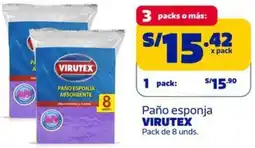 Makro Virutex paño esponja oferta