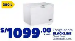 Makro Blackline congeladora chest freez oferta