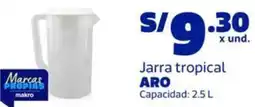 Makro Aro jarra tropical oferta