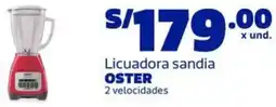 Makro Oster licuadora sandia oferta