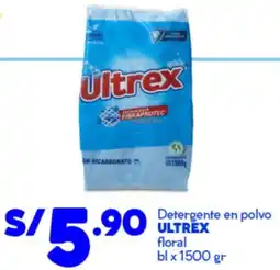 Mass Ultrex detergente en polvo floral bl oferta