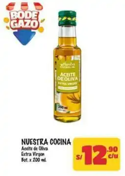 MaxiAhorro Nuestra cocina aceite de oliva extra virgen bot. oferta