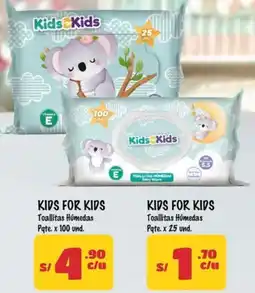 MaxiAhorro Kids for kids toallitas húmedas oferta