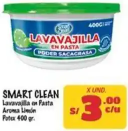 MaxiAhorro Smart clean lavavajilla en pasta aroma limón potex oferta