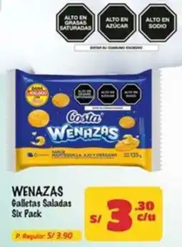 MaxiAhorro Wenazas galletas saladas oferta