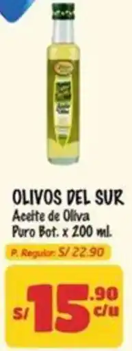 MaxiAhorro Olivos del sur aceite de oliva puro bot. oferta