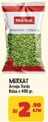 MaxiAhorro Merkat arveja verde bolsa oferta