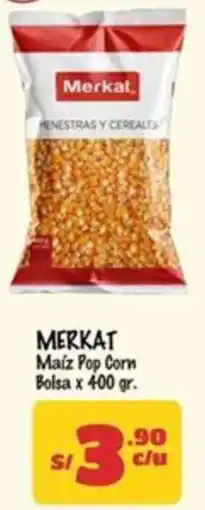 MaxiAhorro Merkat maíz pop corn bolsa oferta