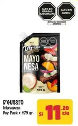 MaxiAhorro D'gussto mayonesa doy pack oferta