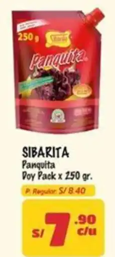 MaxiAhorro Sibarita panquita doy pack oferta