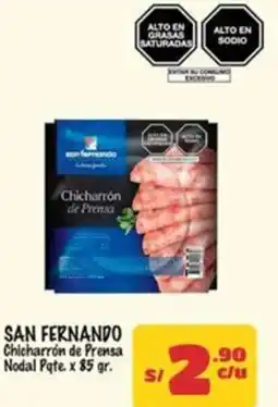 MaxiAhorro San fernando chicharrón de prensa nodal pqte.b oferta