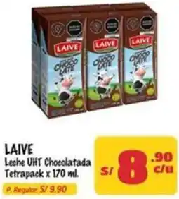 MaxiAhorro Laive leche uht chocolatada tetrapack oferta