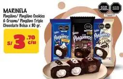 MaxiAhorro Marinela pingüino/ pingüino cookies & cream/pingüino triple chocolate bolsa oferta