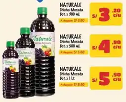 MaxiAhorro Naturale chicha morada bot. oferta