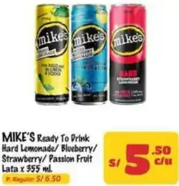 MaxiAhorro Mike's ready to drink hard lemonade/ blueberry oferta