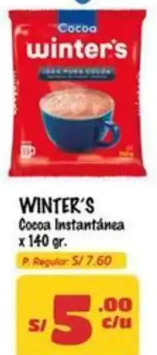MaxiAhorro Winter's cocoa instantánea oferta