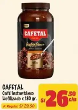MaxiAhorro Cafetal café instantáneo liofilizado oferta