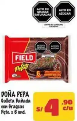 MaxiAhorro Doña pepa galleta bañada con grageas oferta