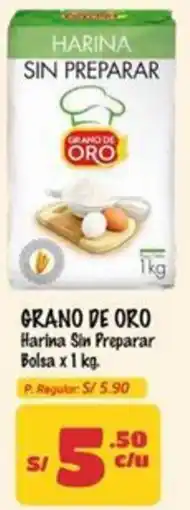 MaxiAhorro Grano de oro harina sin preparar bolsa oferta