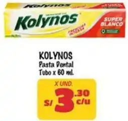 MaxiAhorro Kolynos pasta dental tubo oferta