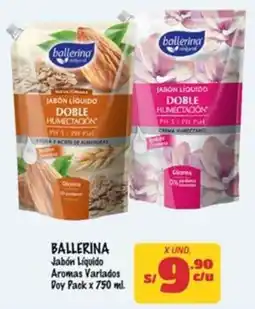 MaxiAhorro Ballerina jabón líquido aromas variados doy pack oferta