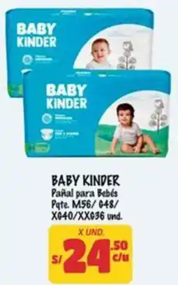 MaxiAhorro Baby kinder pañal para bebés oferta
