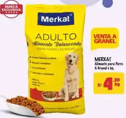MaxiAhorro Merkat alimento para perro oferta