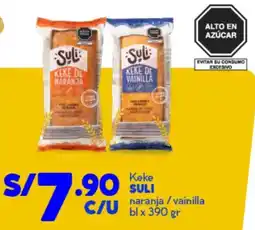 Mass Suli keke naranja / vainilla bl oferta