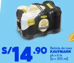 Mass Kaufmann bebida de maíz oferta