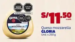 Makro Gloria queso mozzarella oferta