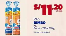 Makro Bimbo pan XL oferta