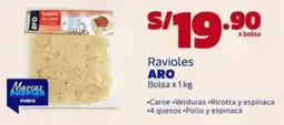 Makro Aro ravioles oferta