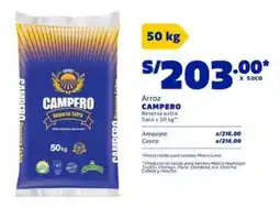 Makro Campero arroz oferta