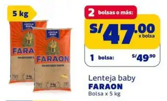 Makro Faraon lenteja baby oferta