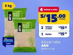Makro Aro azúcar rubia oferta