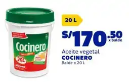Makro Cocinero aceite vegetal oferta