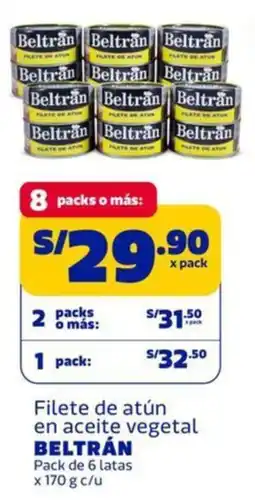 Makro Beltrán filete de atún oferta