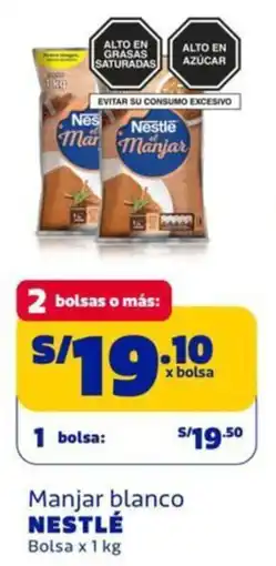 Makro Nestlé manjar blanco oferta