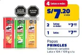 Makro Pringles papas oferta