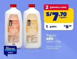 Makro Aro yogurt oferta