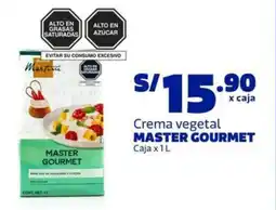 Makro Master Gourmet crema vegetal oferta