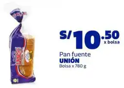 Makro Unión pan fuente oferta